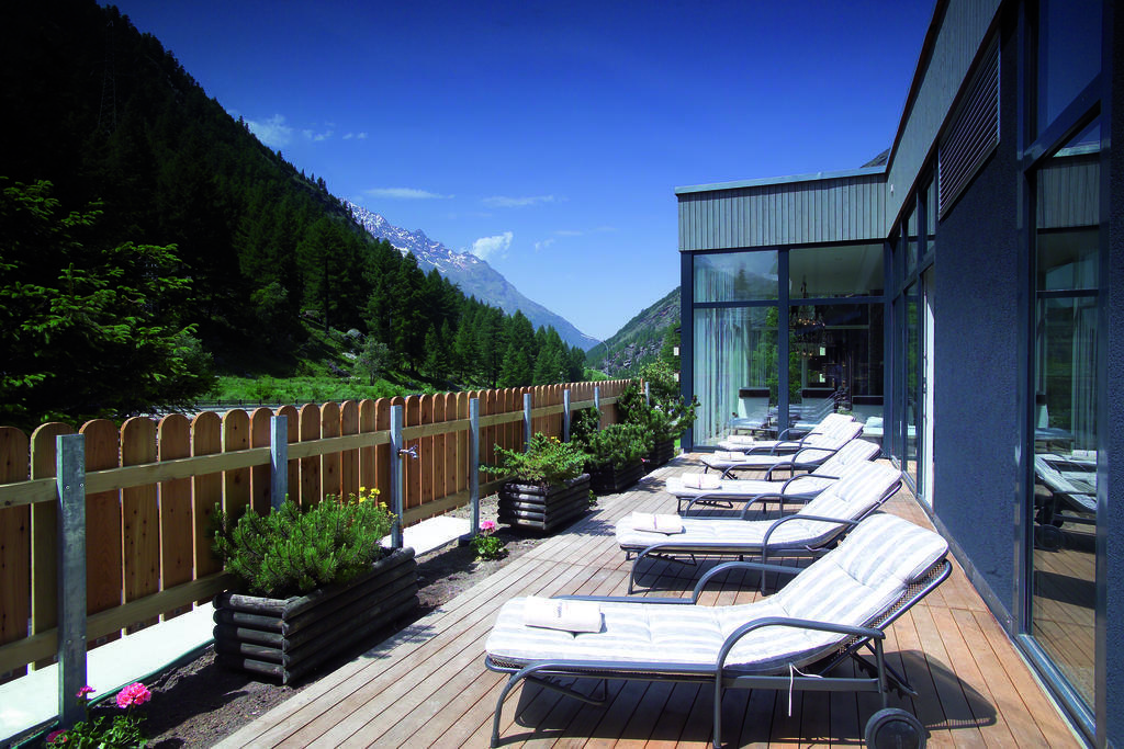 Wellness Spa Pirmin Zurbriggen Saas-Almagell ภายนอก รูปภาพ