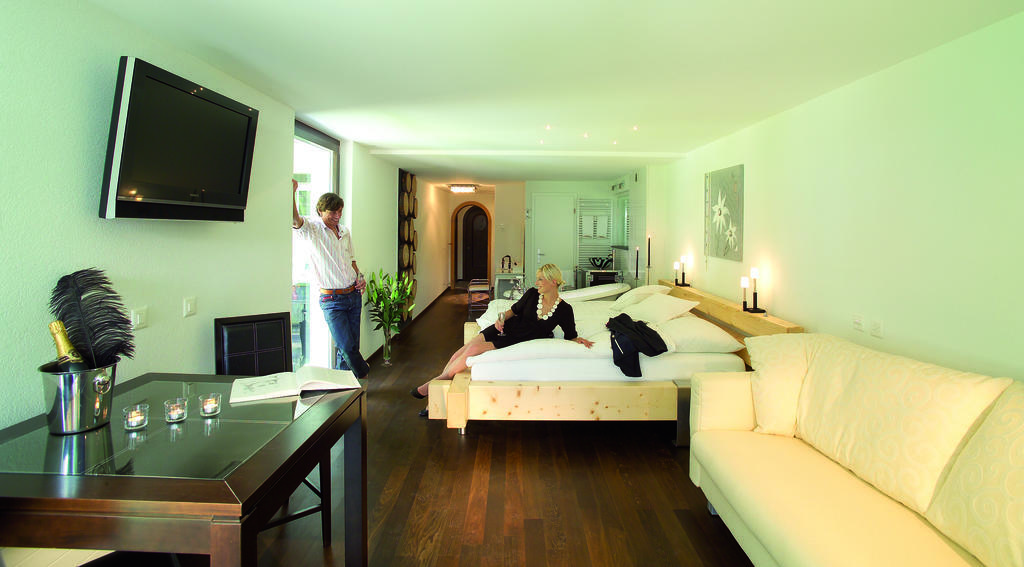 Wellness Spa Pirmin Zurbriggen Saas-Almagell ภายนอก รูปภาพ