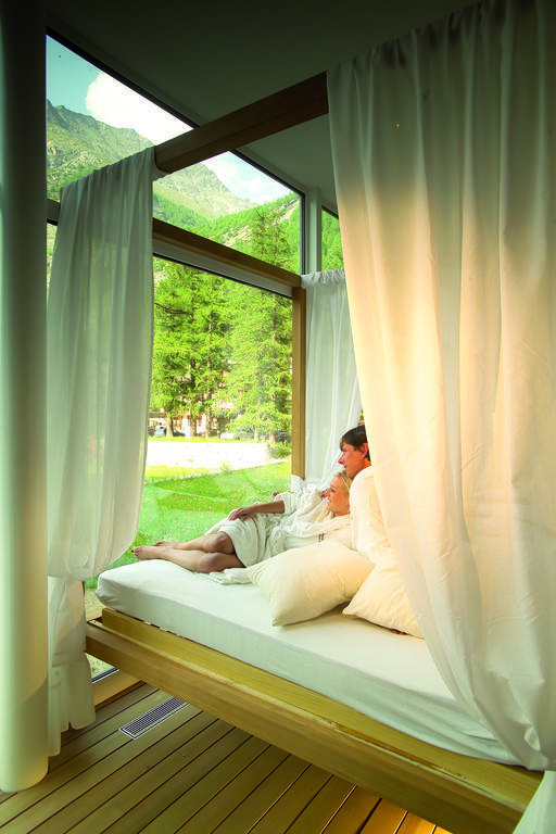 Wellness Spa Pirmin Zurbriggen Saas-Almagell ภายนอก รูปภาพ