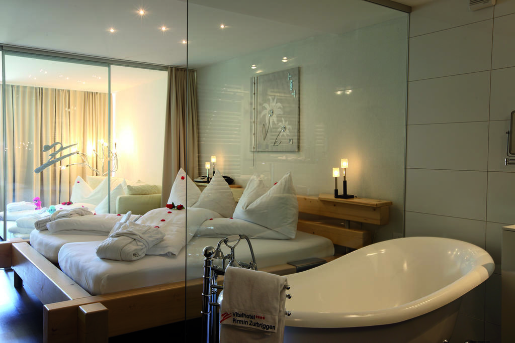 Wellness Spa Pirmin Zurbriggen Saas-Almagell ภายนอก รูปภาพ